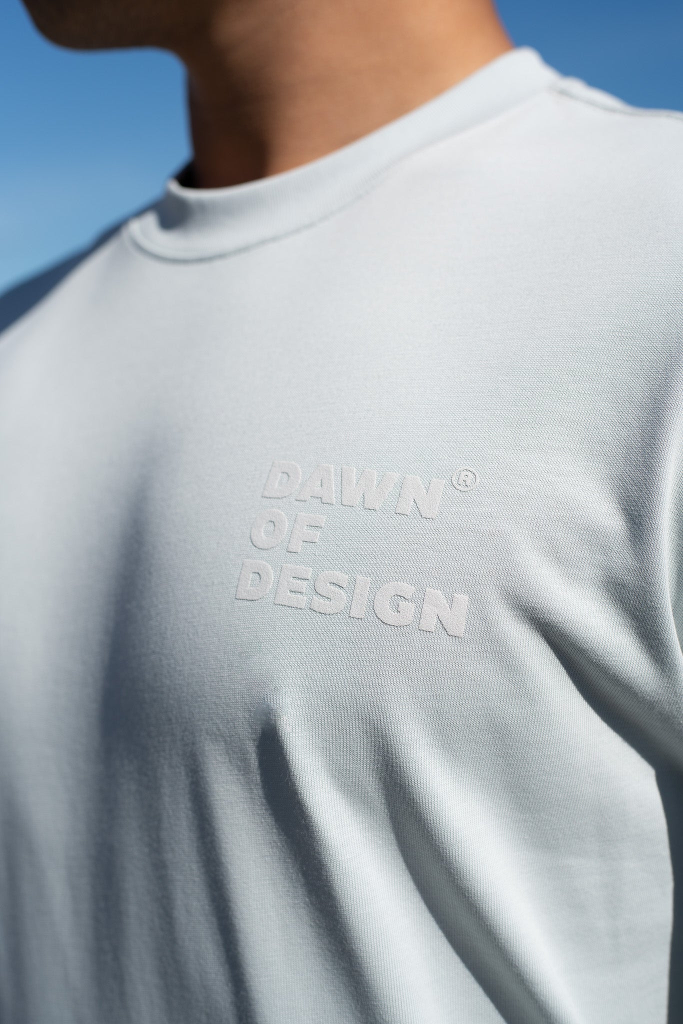 DOD RELAXED TEE - Angel Blue