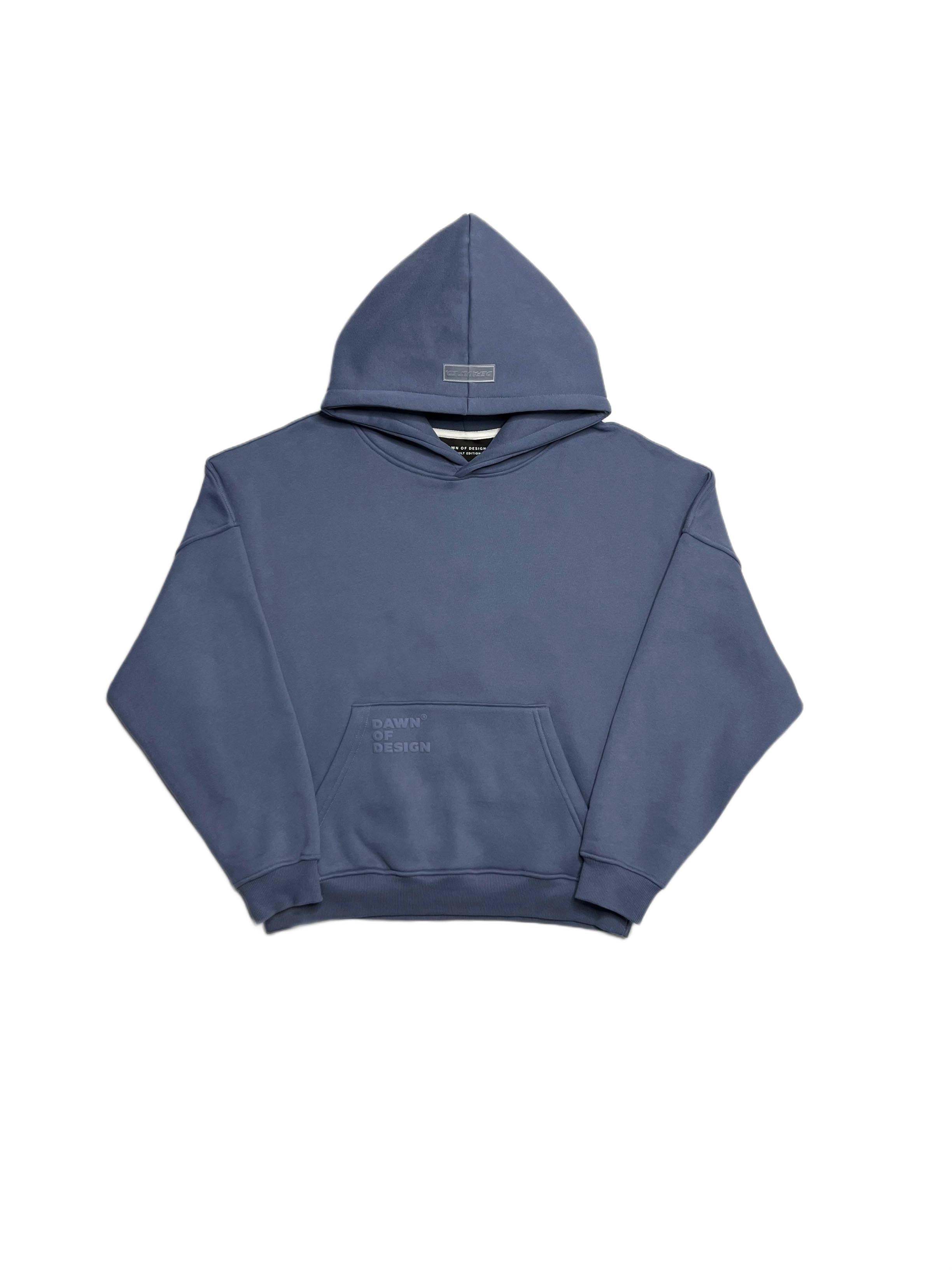 DEFAULT ED. OVERSIZE HOODIE - Stone Blue
