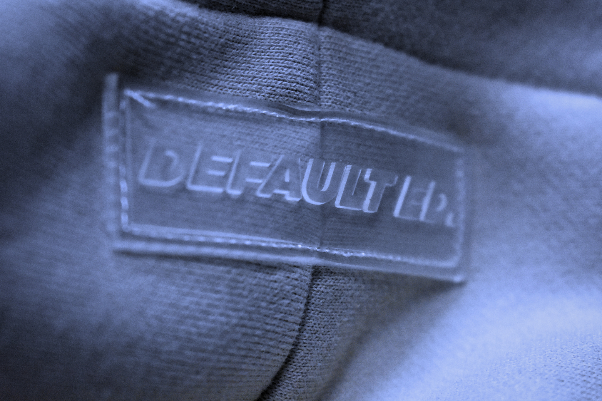 DEFAULT ED. OVERSIZE HOODIE - Stone Blue