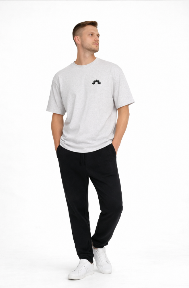DOD BOXY TEE - Marble White