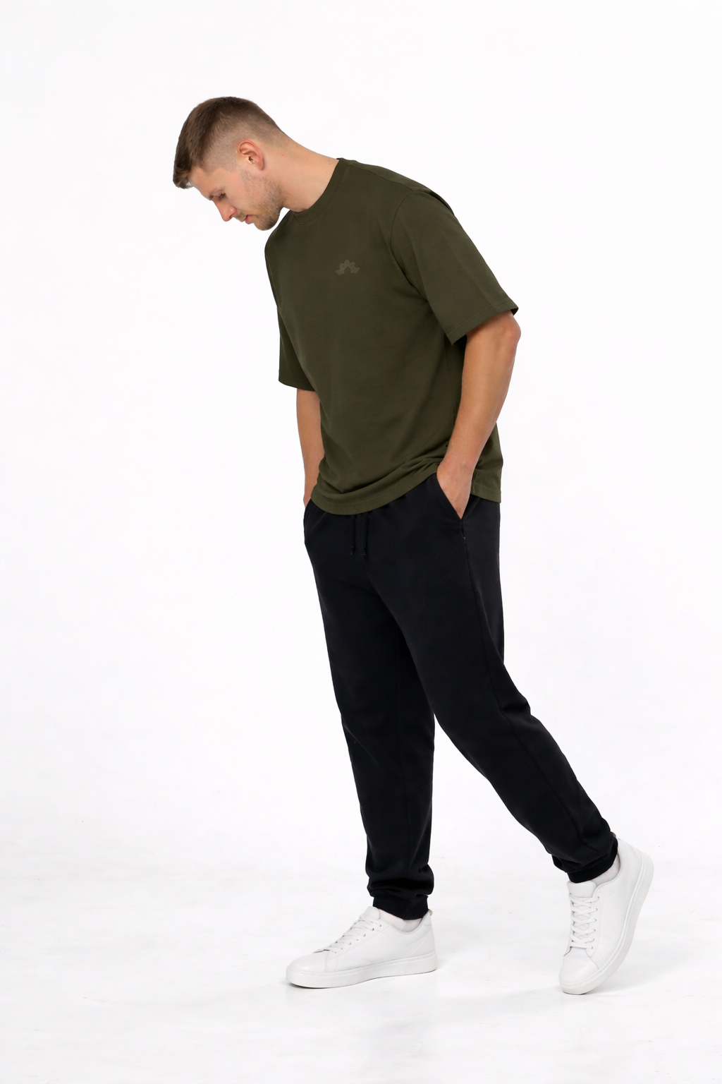 DOD BOXY TEE - Safari Green