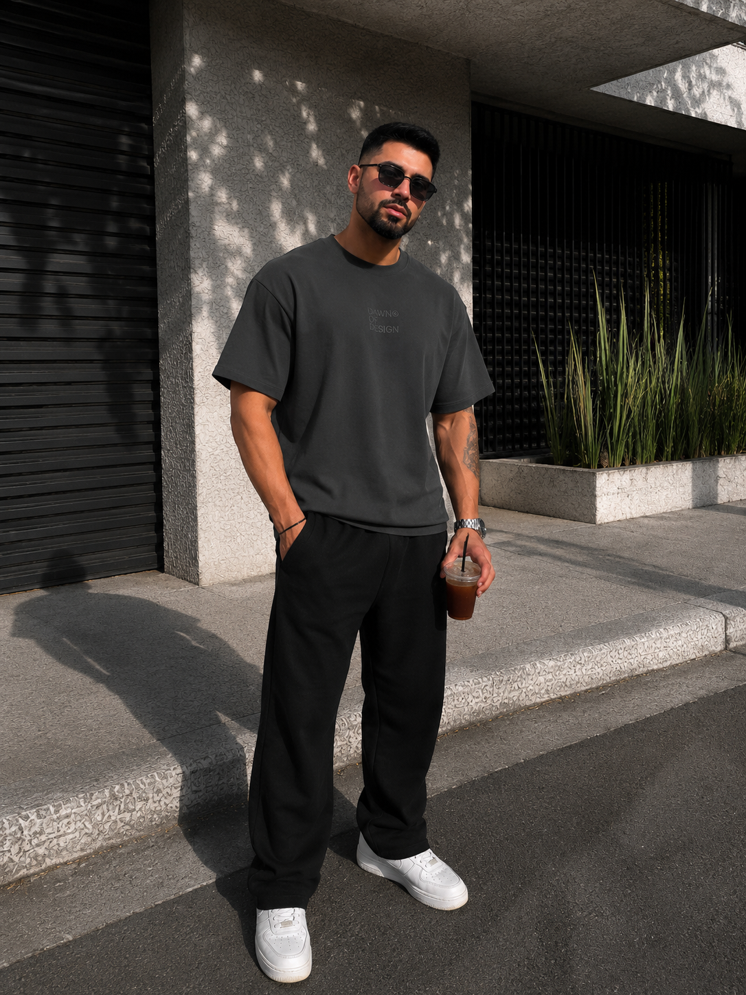DOD SIGNATURE SHIRT - Charcoal