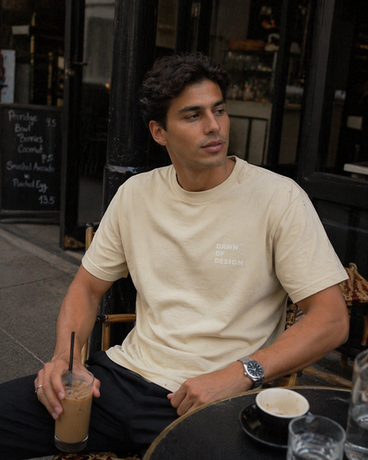 DOD RELAXED TEE - Tan