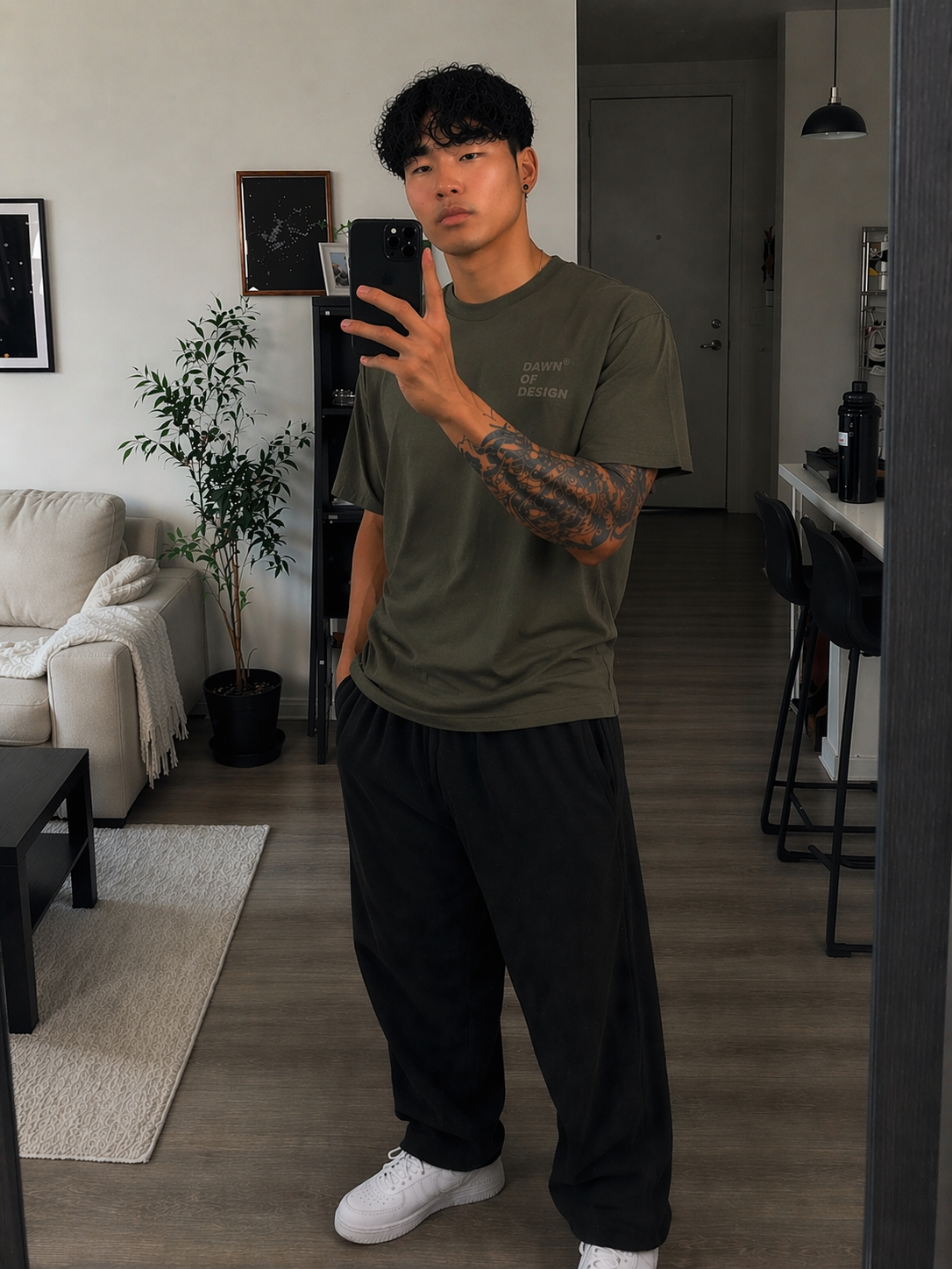 DOD RELAXED TEE - Army Green