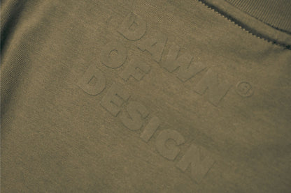 DOD BOXY TEE - Safari Green