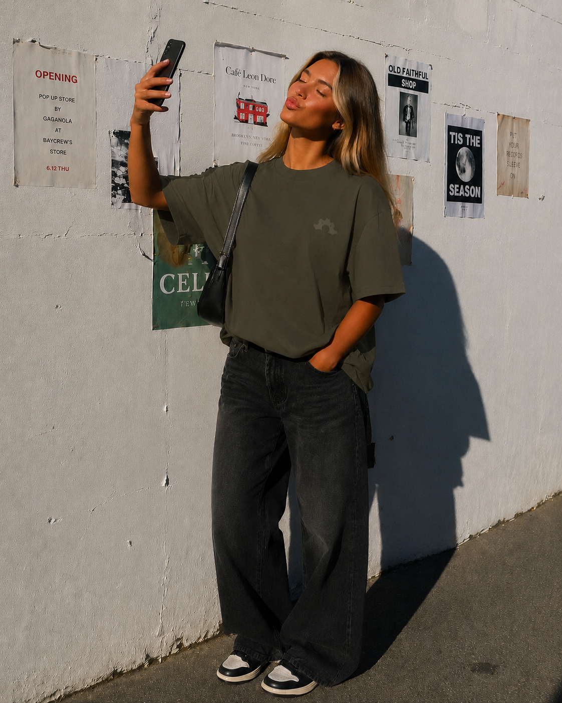 DOD BOXY TEE - Safari Green