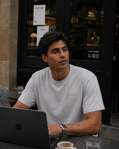 DOD RELAXED TEE - Slate Grey