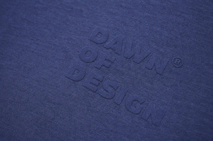 DOD BOXY TEE - Stone Navy