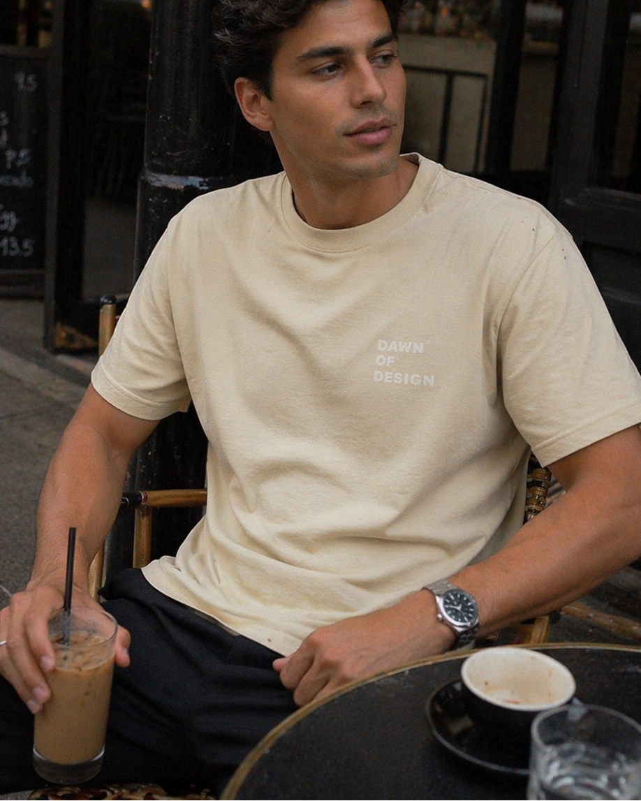DOD RELAXED TEE - Tan