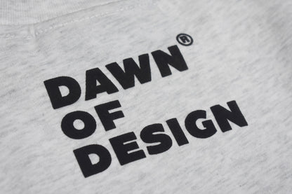 DOD BOXY TEE - Marble White