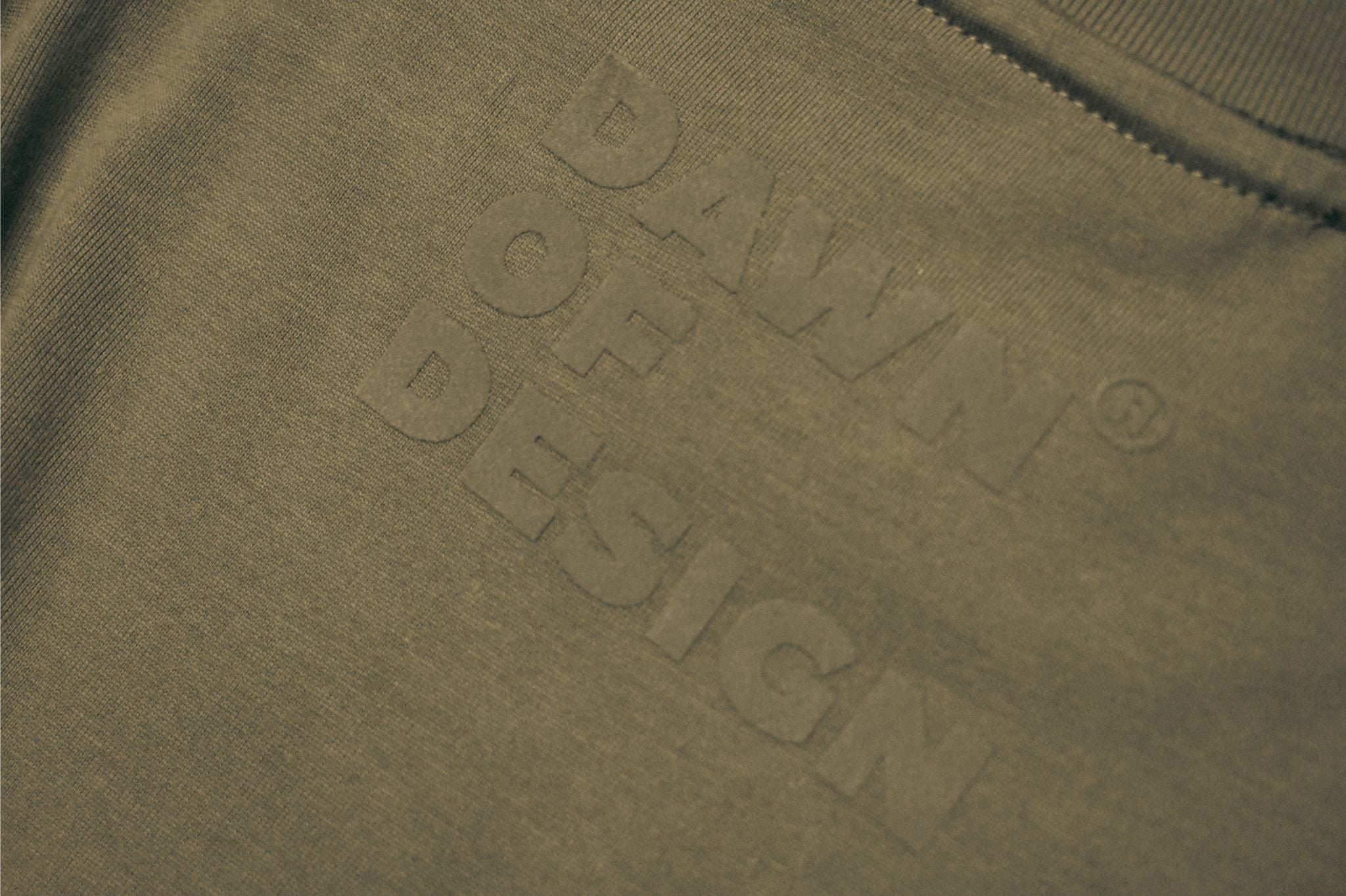 DOD BOXY TEE - Safari Green
