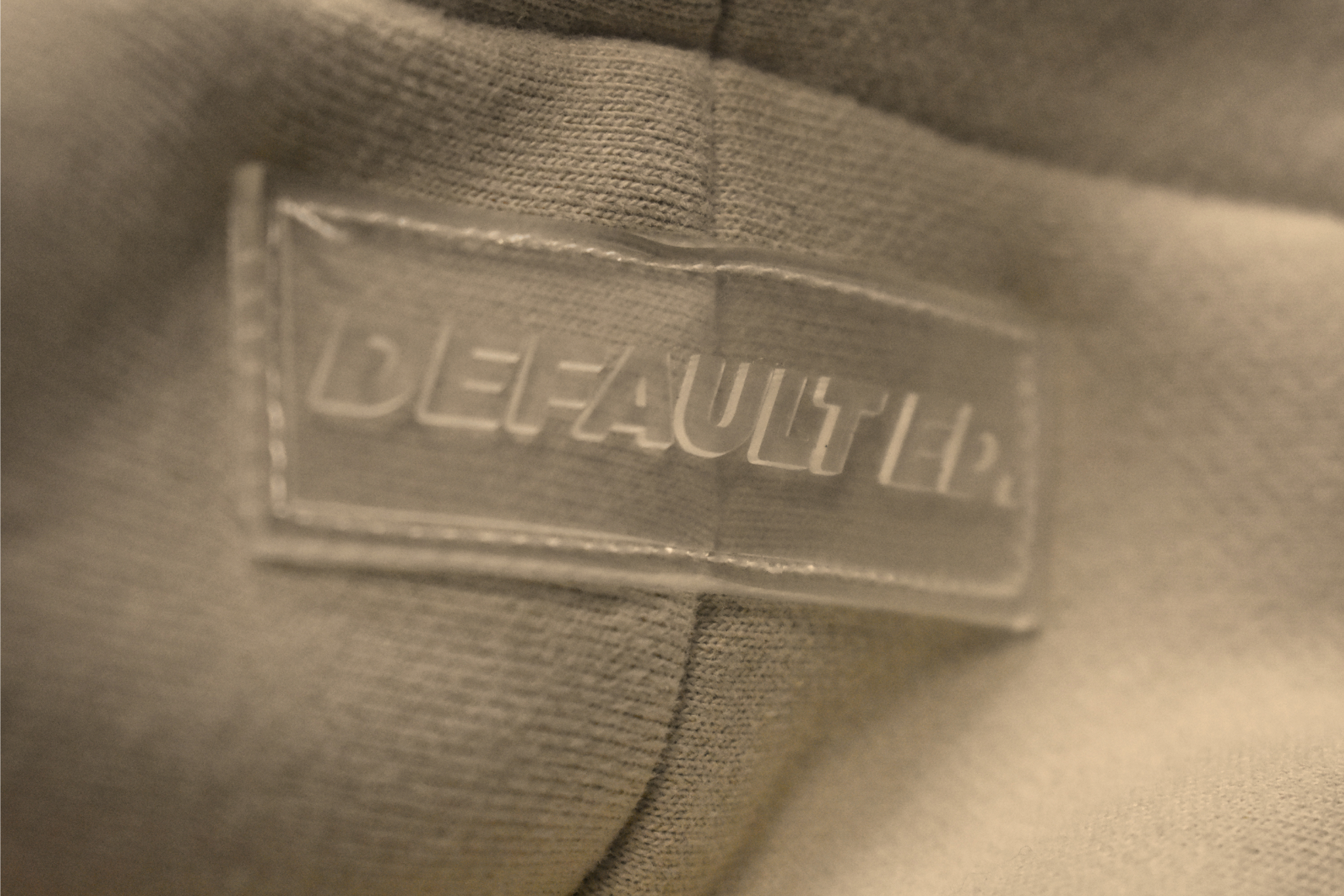 DEFAULT ED. OVERSIZE HOODIE - Washed Khaki