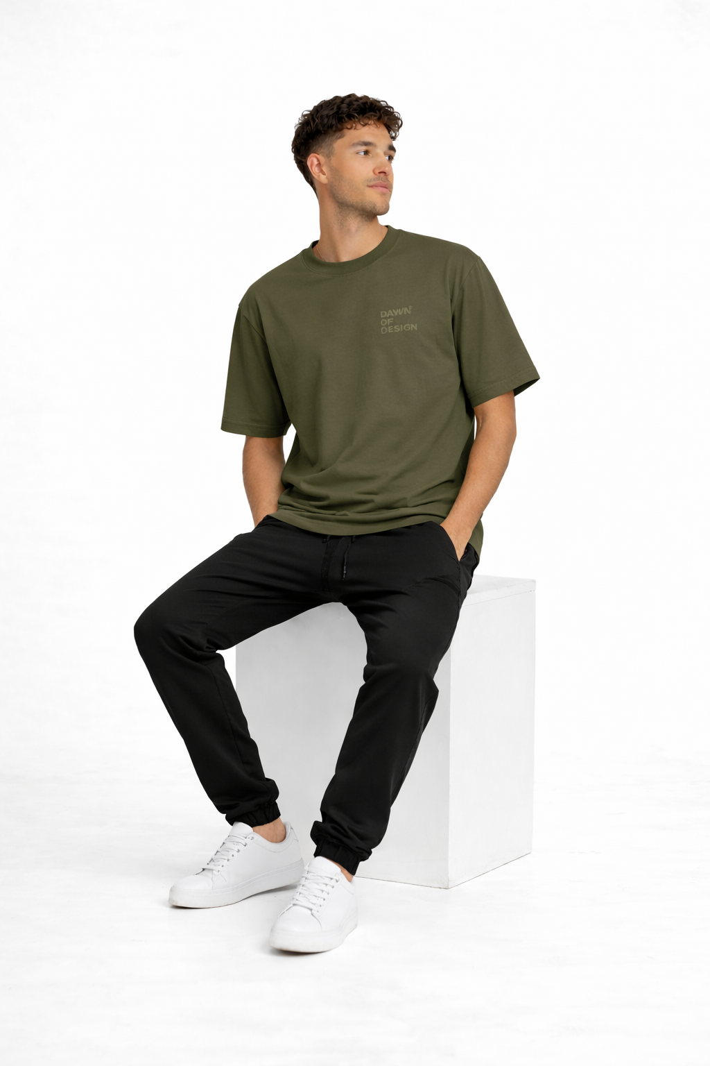 DOD RELAXED TEE - Army Green
