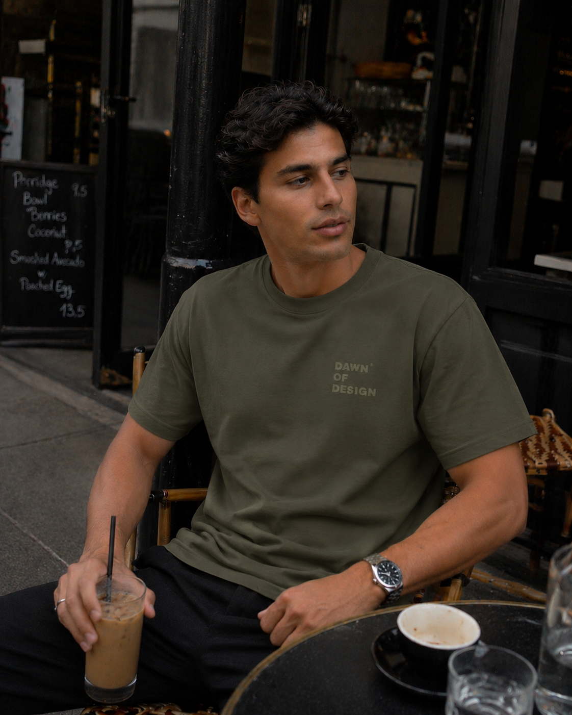 DOD RELAXED TEE - Army Green