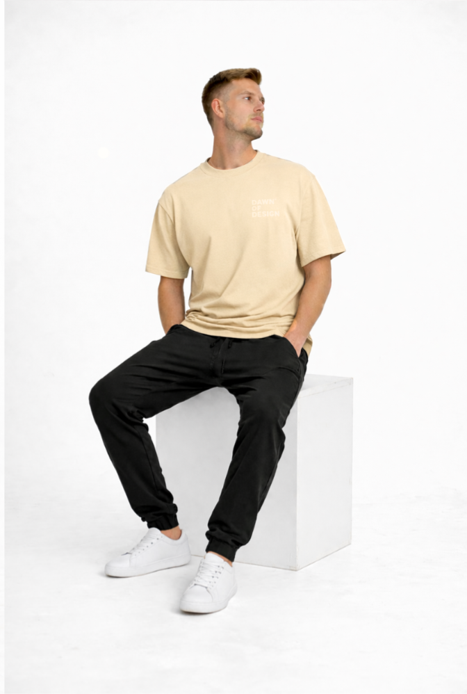DOD RELAXED TEE - Tan