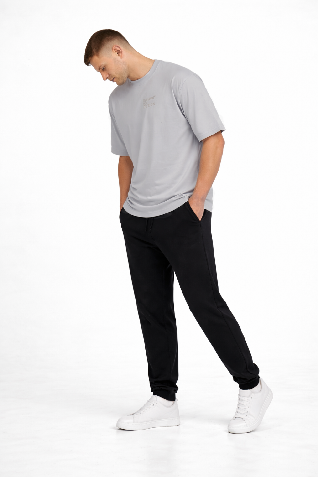 DOD RELAXED TEE - Slate Grey