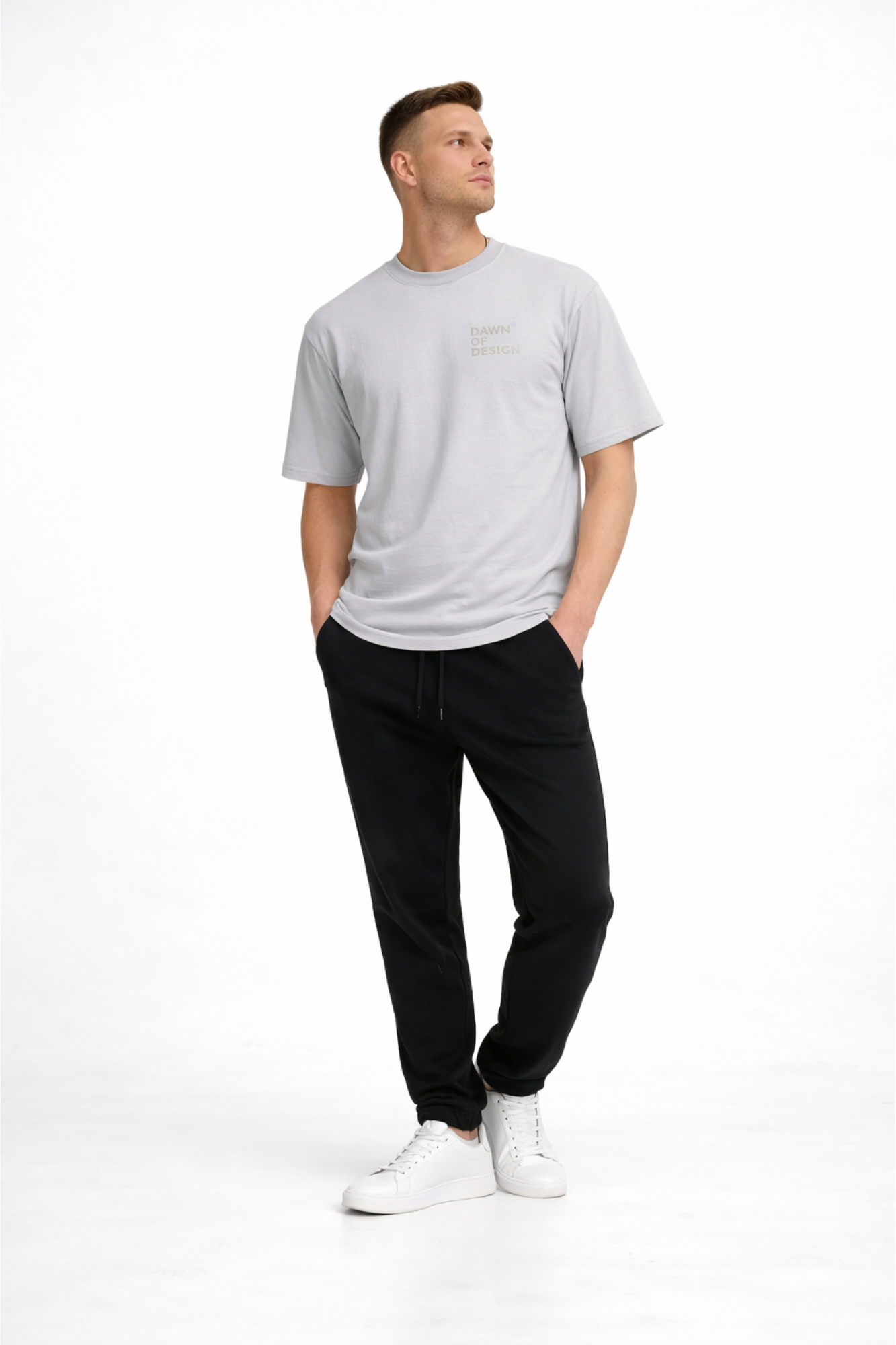 DOD RELAXED TEE - Slate Grey